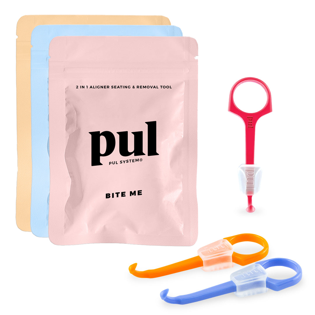 BITE ME –  2 in 1 Aligner Chewie & Pultool for Dental Practices
